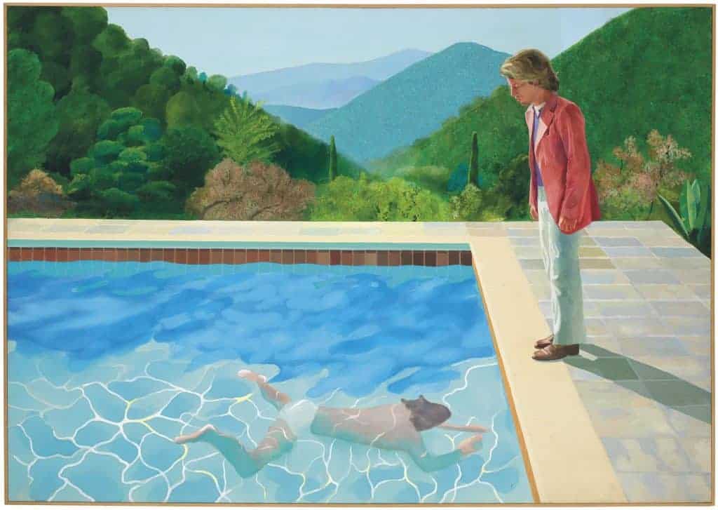 most expensive paintings, Hockney
