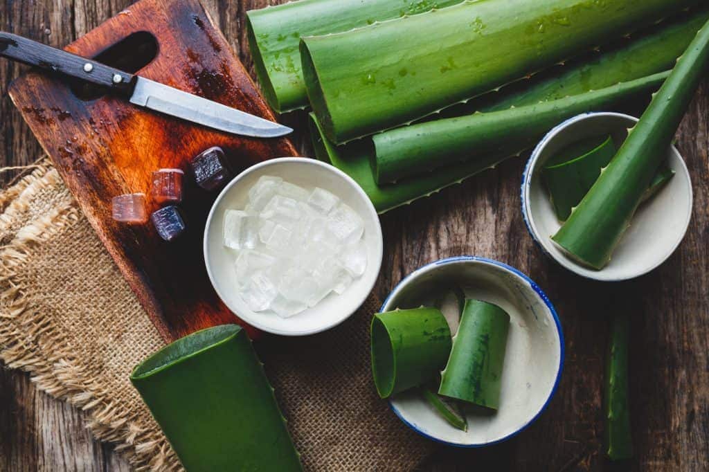 aloe vera for dry skin facial steps at home