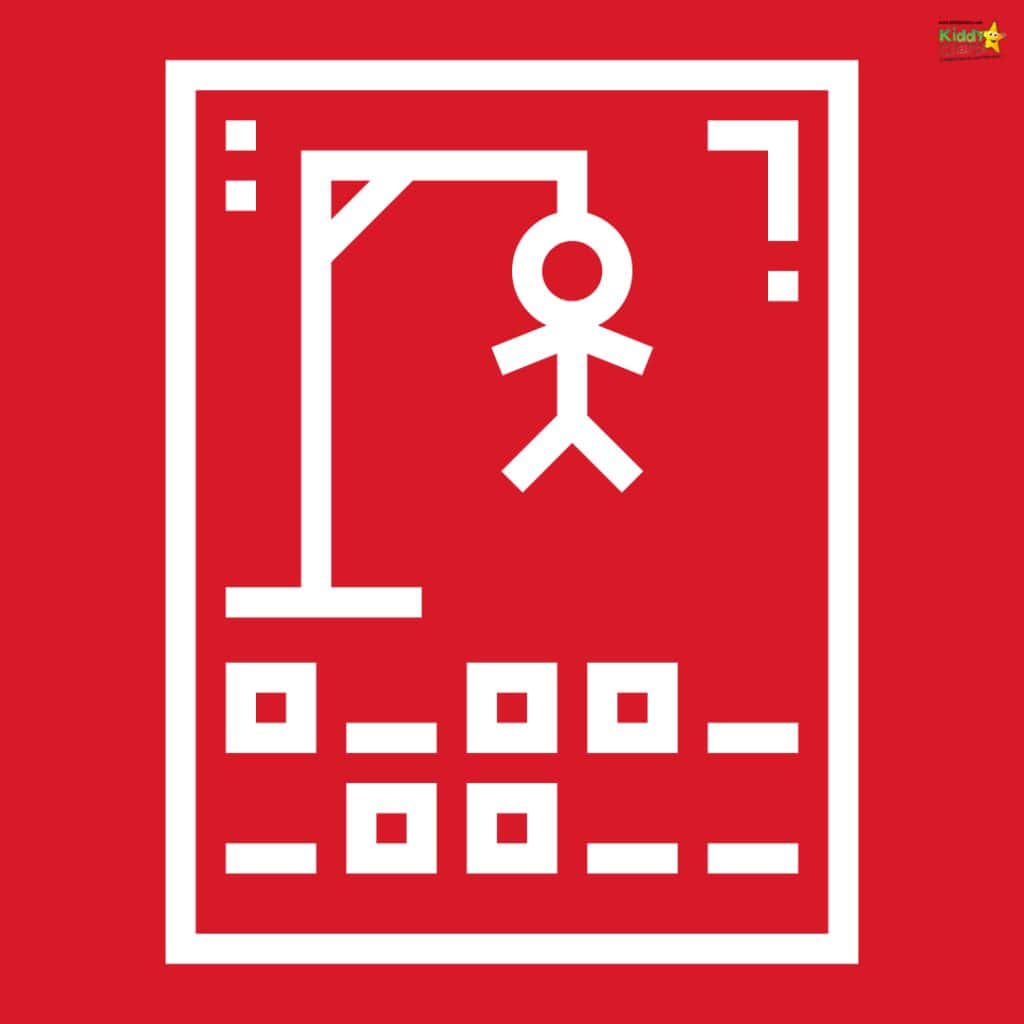 Hangman fun word game