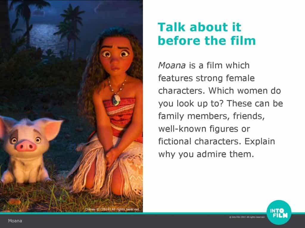 Moana Activity Sheets: How Moana helps kids to learn
