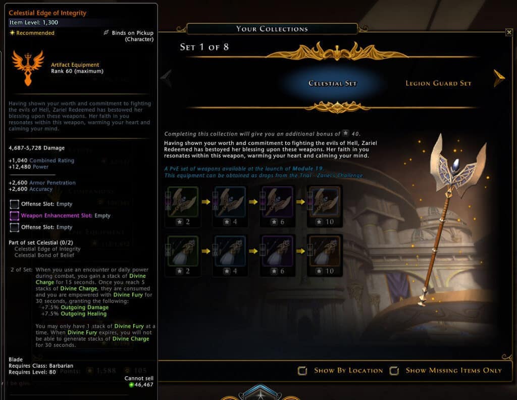 The new Weapons in Mod 19