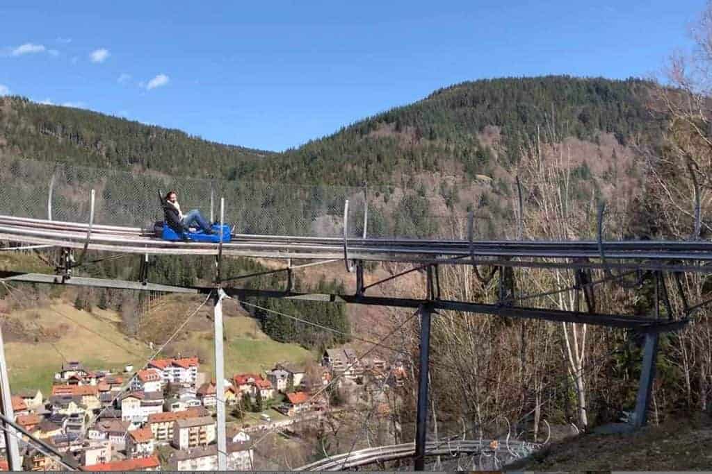 Todtnau Toboggan Run- the Hasenhorn Rodelbahn!