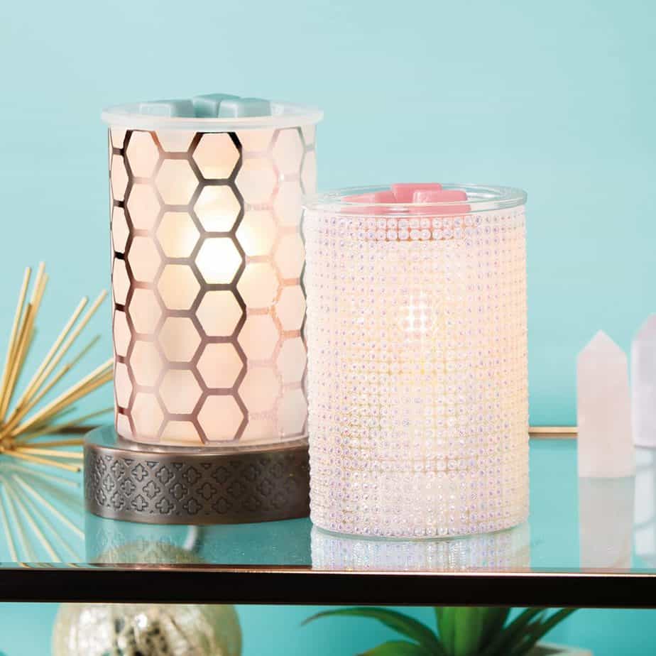 Hive A Nice Day Scentsy Warmer / Mother Of Pearl Scentsy Warmer