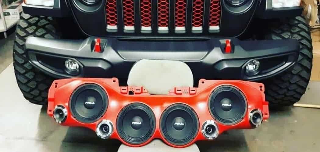 2005 Jeep Wrangler Speaker Upgrade