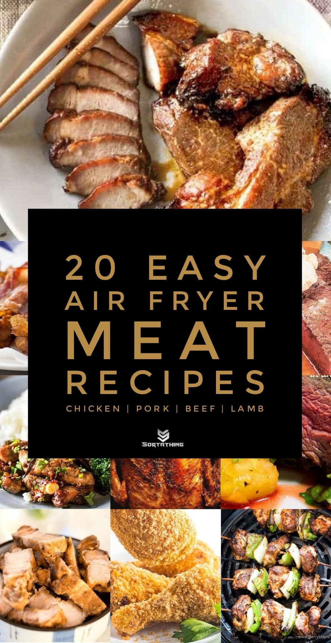 20 Easy Air Fryer Meat Recipes for Chicken, Pork, Beef & Lamb 20 Easy Air Fryer Meat Recipes for Chicken, Pork, Beef & Lamb