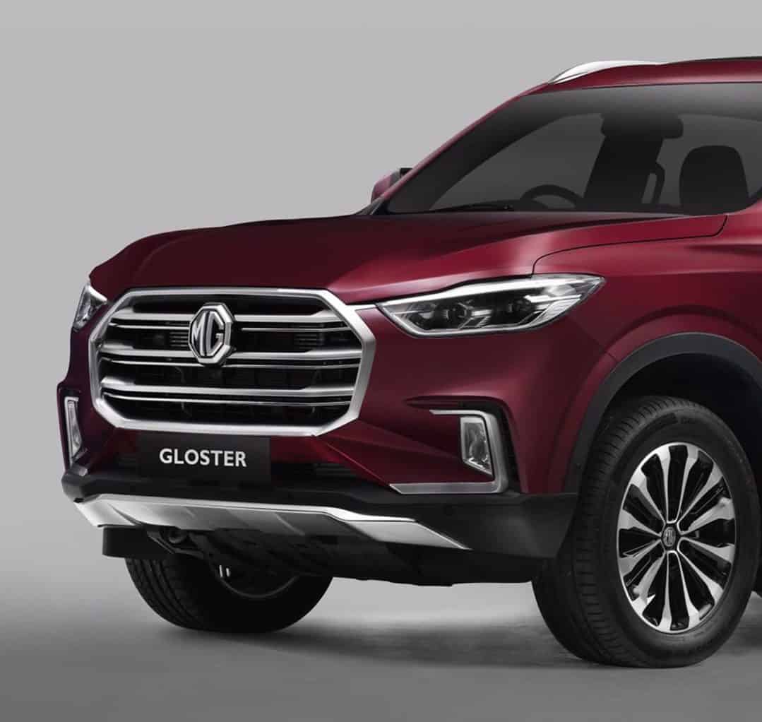 MG Gloster Front Design