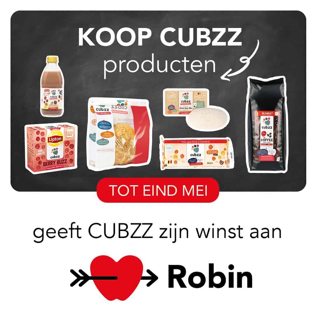 Koop CUBZZ en steun Stichting Robin