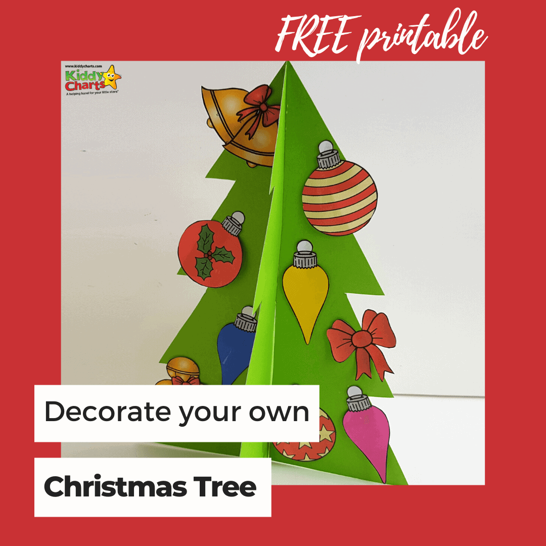 Christmas tree free printable.