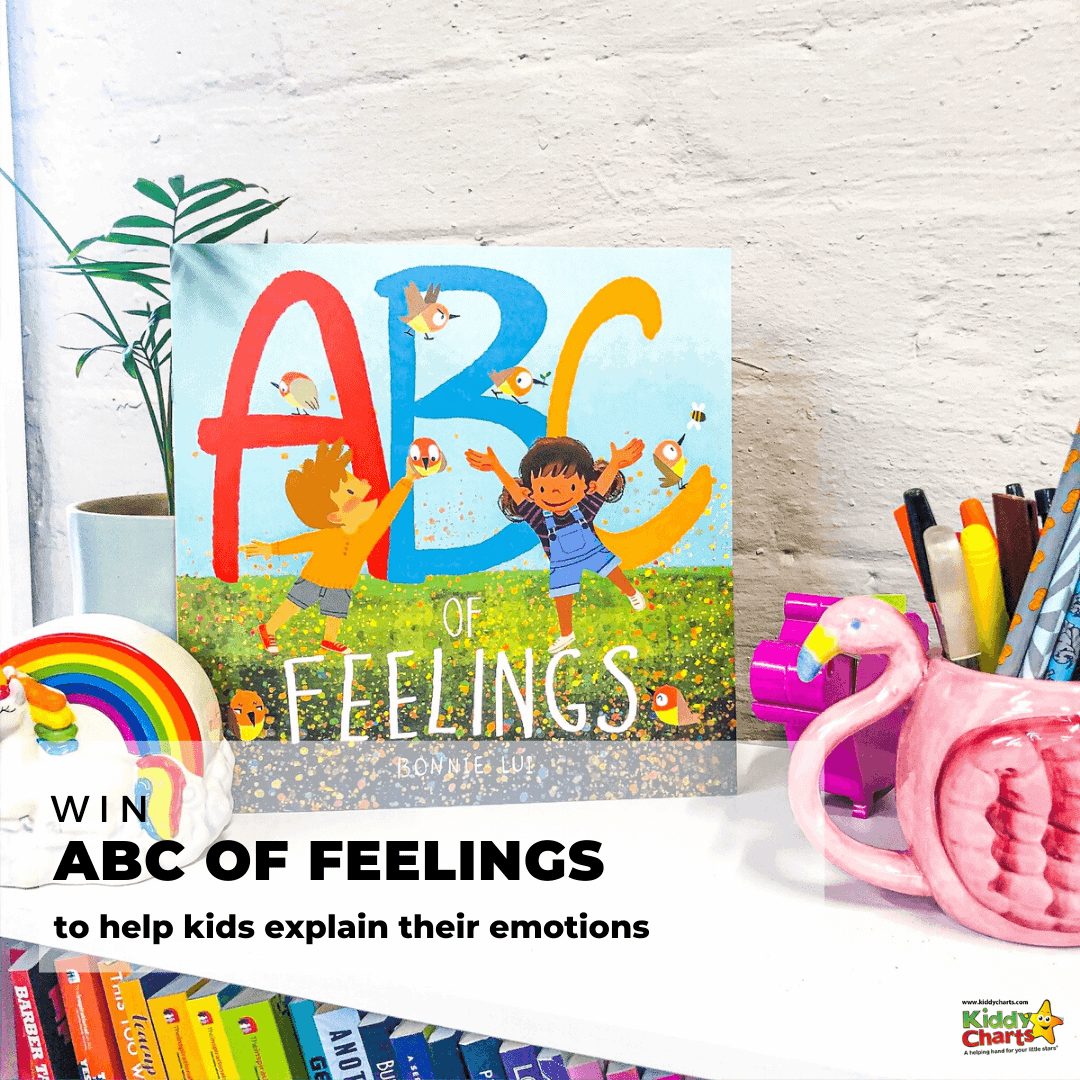 Win ABC of Feelings book to help kids explain their emotions