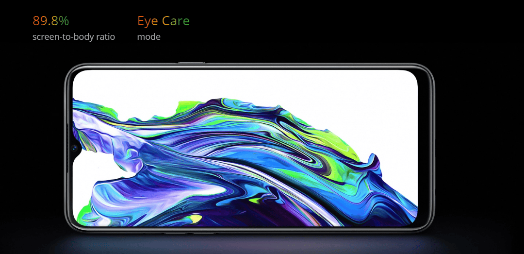realme 6i display