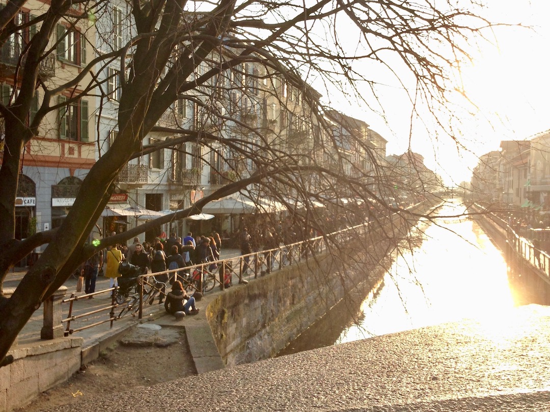 Naviglio Grande Mailand Italien