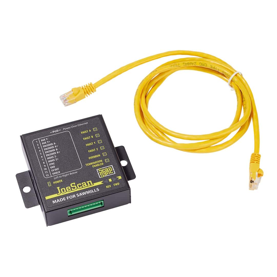 JoeScan-ScanSync-w-cable Scan Sync Module with patch cable
