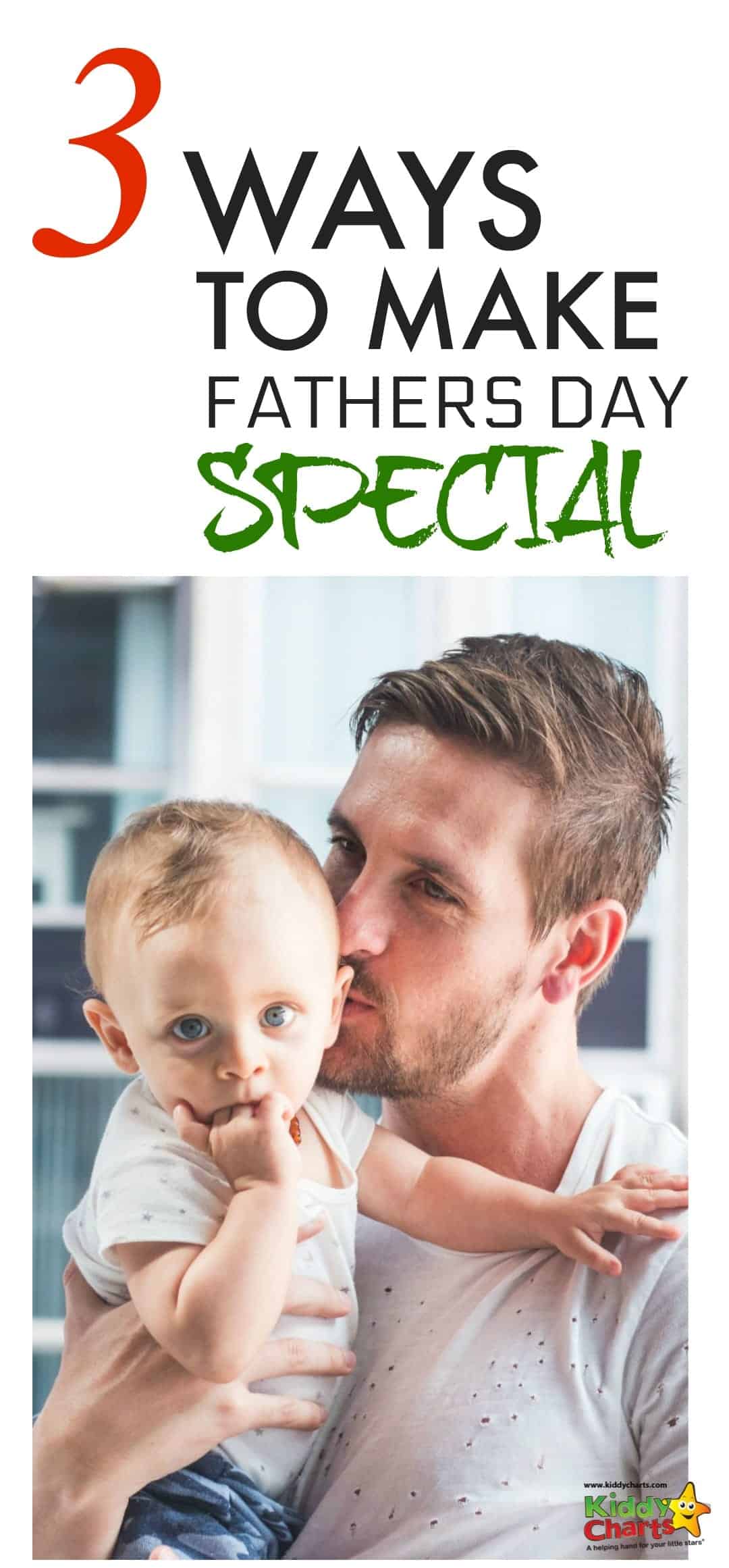 Are you looking for ideas for Fathers Day? We've got three ways you can involve the kids in it more, even when they are young, so you can make it special! #fathersday #fathersdayideas #kids #fathers #giftideas #planning