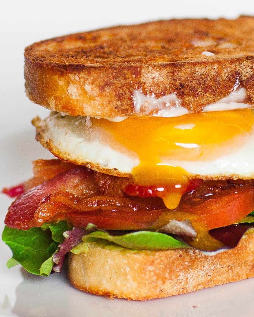 BLT Breakfast Sandwich (video) - Tatyanas Everyday Food