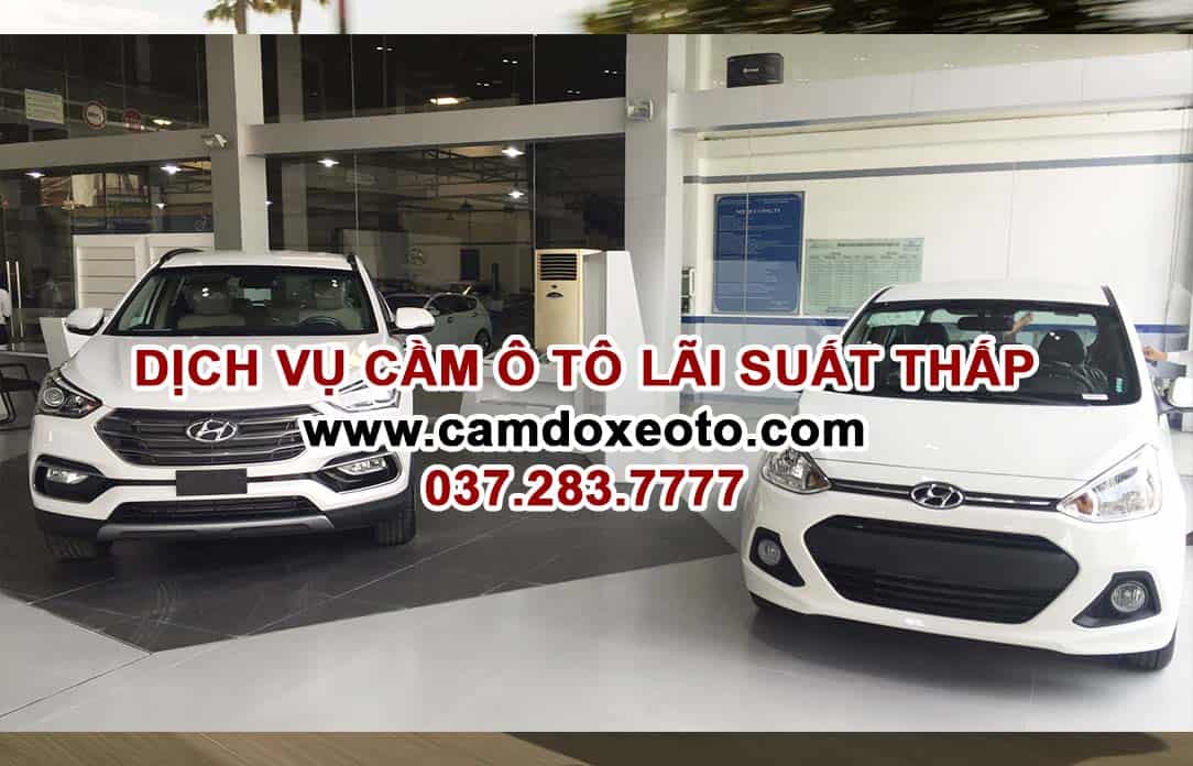 cầm ô tô lãi suất thấp