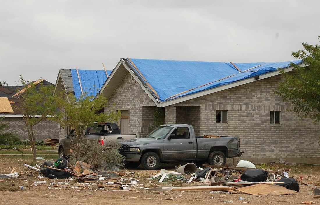 Insurance Claim on Tornado Damage in Texas