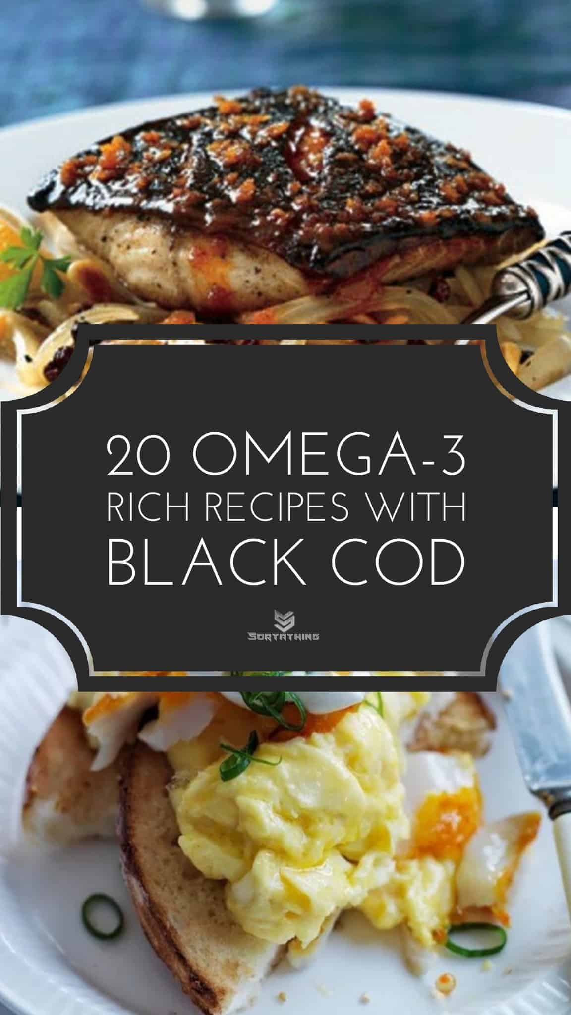 Black Cod with Roasted Onions & Scrambled Eggs with Smoked Sablefish & Trout Roe Black Cod with Roasted Onions & Scrambled Eggs with Smoked Sablefish & Trout Roe