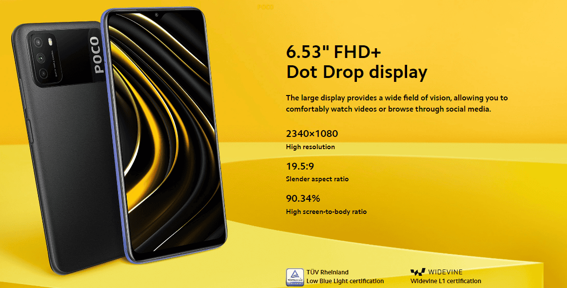 Poco M3 Design