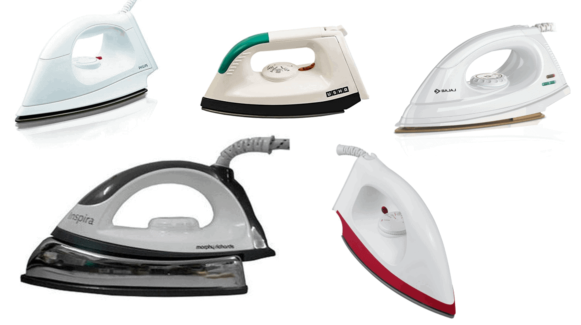 What Are Top 5 Best Dry Irons Around Rs.1000 in India ?