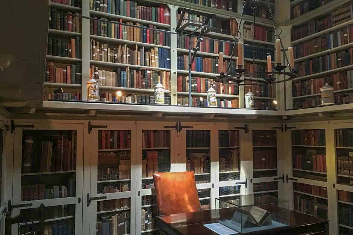 Library of Olof Gollcher in Palazzo Falson, Mdina