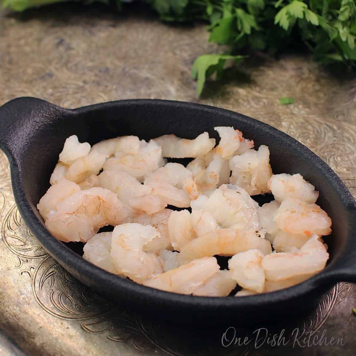 Easy Baked Shrimp Recipe | Single Serving | One Dish Kitchen