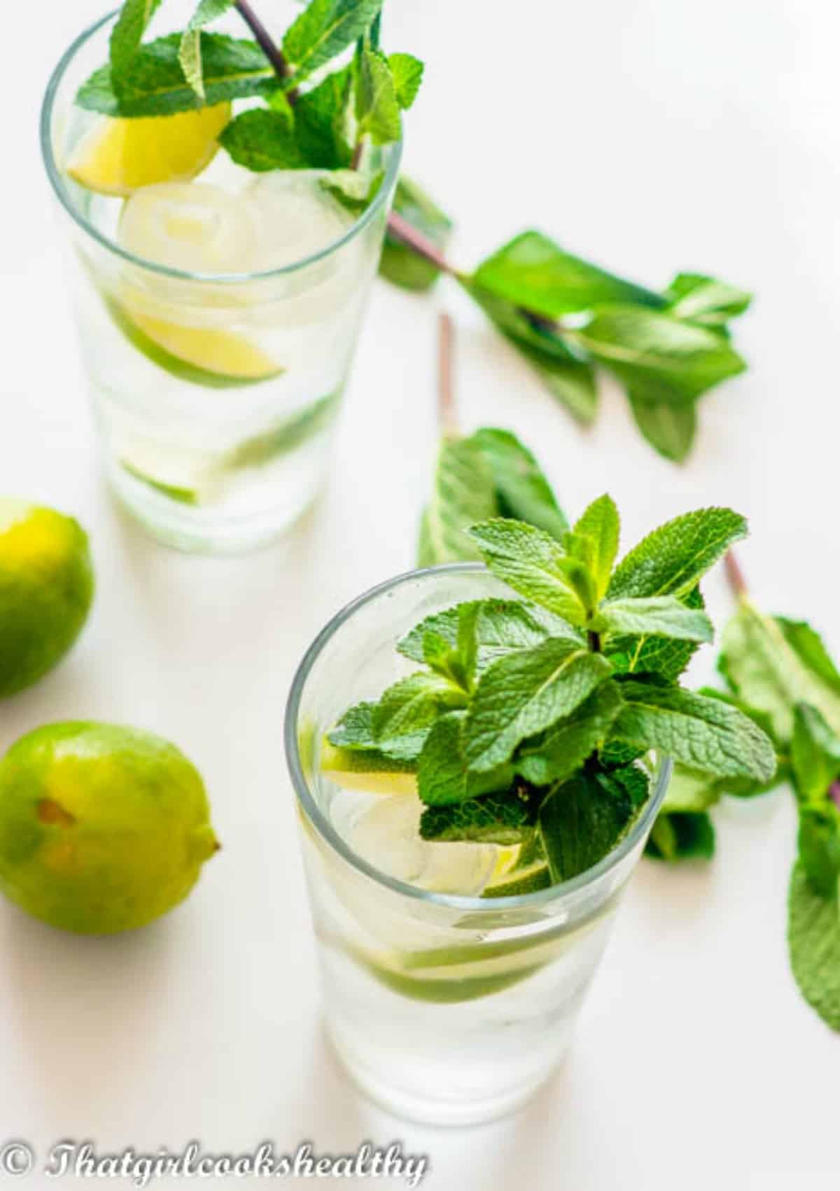 Mint Lime Drink That Girl Cooks Healthy Drinking lime water has many health benefits thanks to its vitamins and minerals.