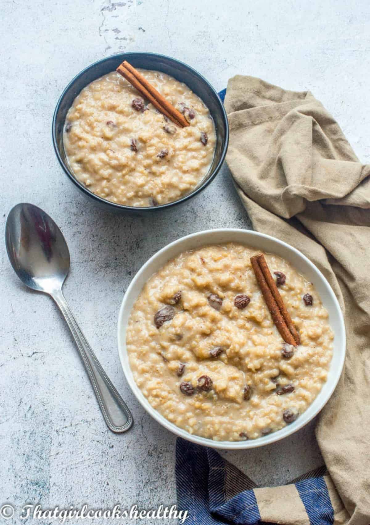 Vegan Instant Pot Rice Pudding That Girl Cooks Healthy Vegan rice pudding is a delicious, creamy, dairy free dessert! vegan instant pot rice pudding