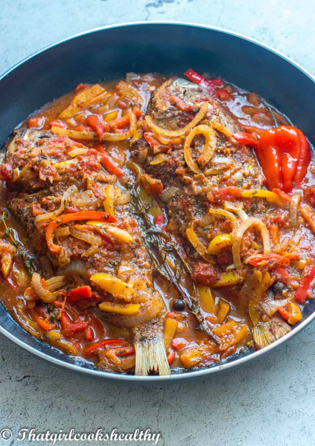 Caribbean Stewed Fish Paleo Gluten Free Low Carb That Girl Cooks Healthy Learn how to make trinidad stew chicken. caribbean stewed fish paleo gluten