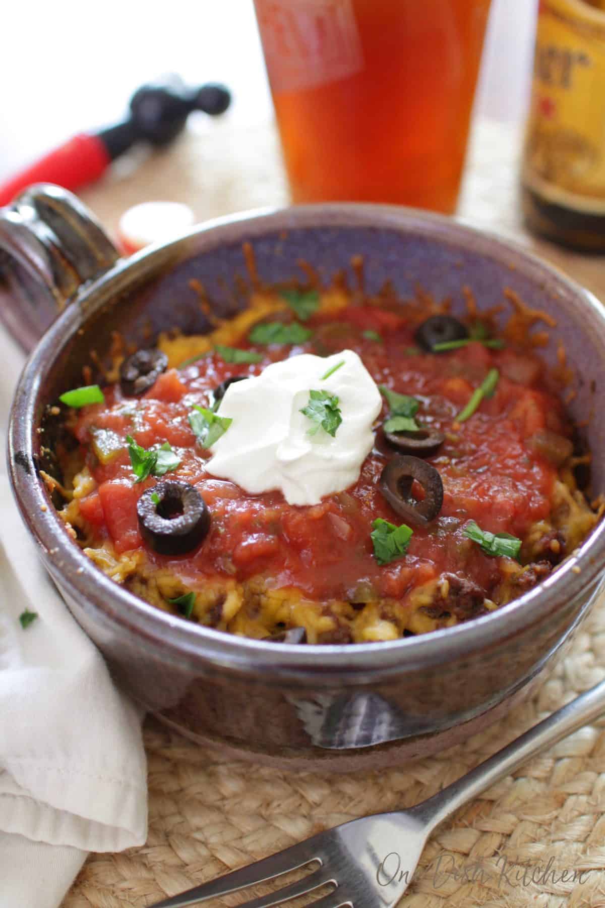 Easy Taco Casserole Recipe | One Dish Kitchen