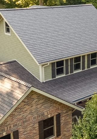 Matterhorn Shake Metal Roofing Example House Matterhorn Shake Metal Roofing Example House