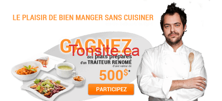 Gotraiteur: Gagnez des plats préparés d'une valeur de 500$ slide concours fr - Gotraiteur: Gagnez des plats préparés d'une valeur de 500$