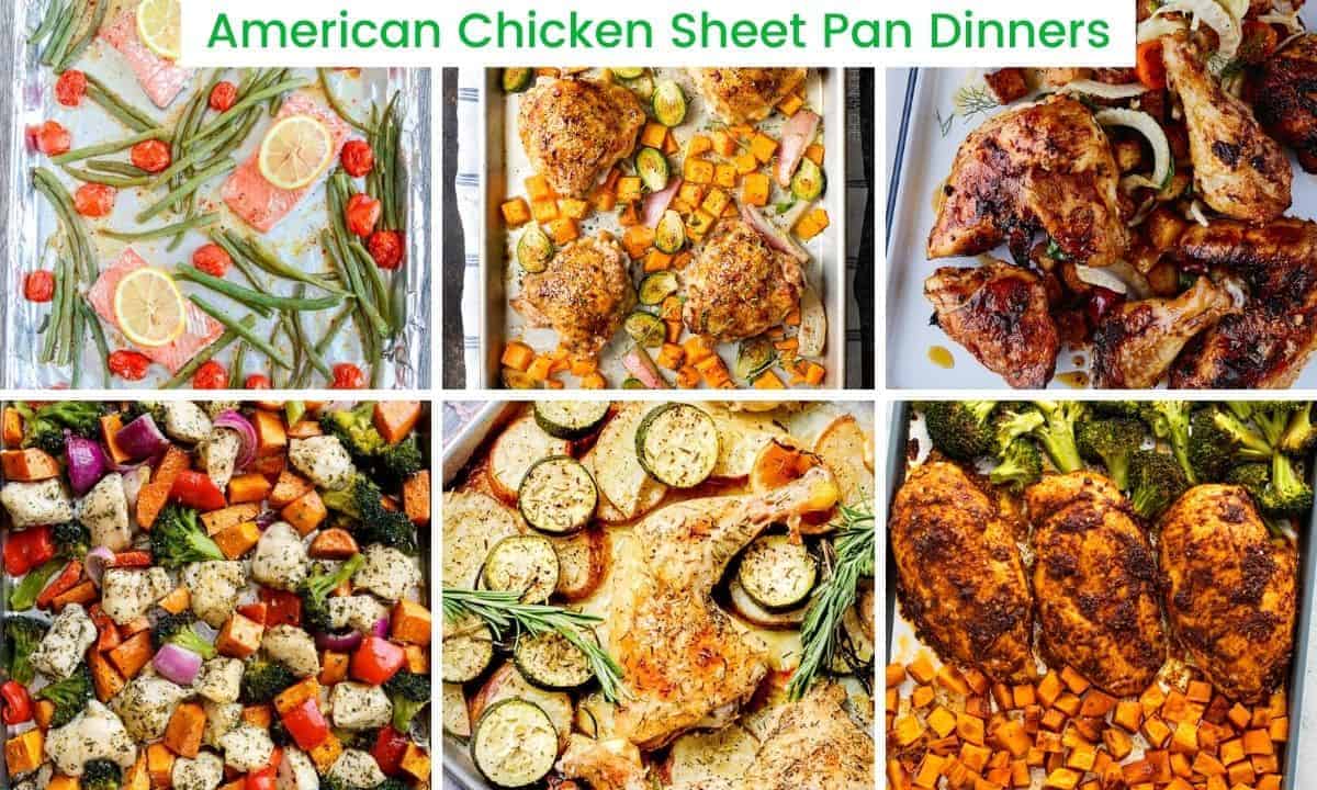 American Chicken Sheet Pan Dinners