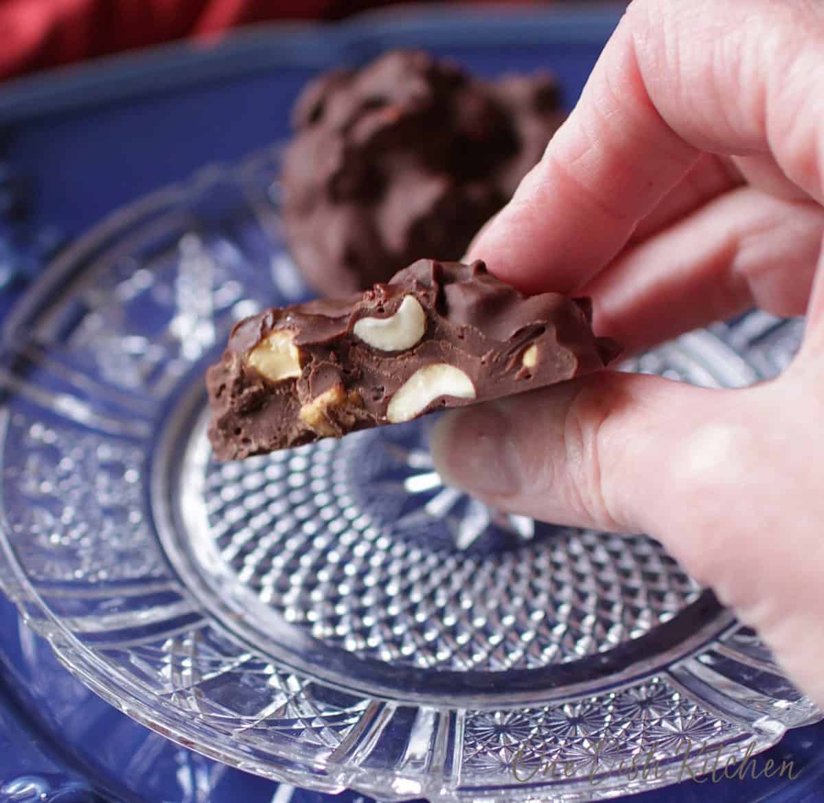 Two Ingredient Chocolate Candy Recipe One Dish Kitchen
