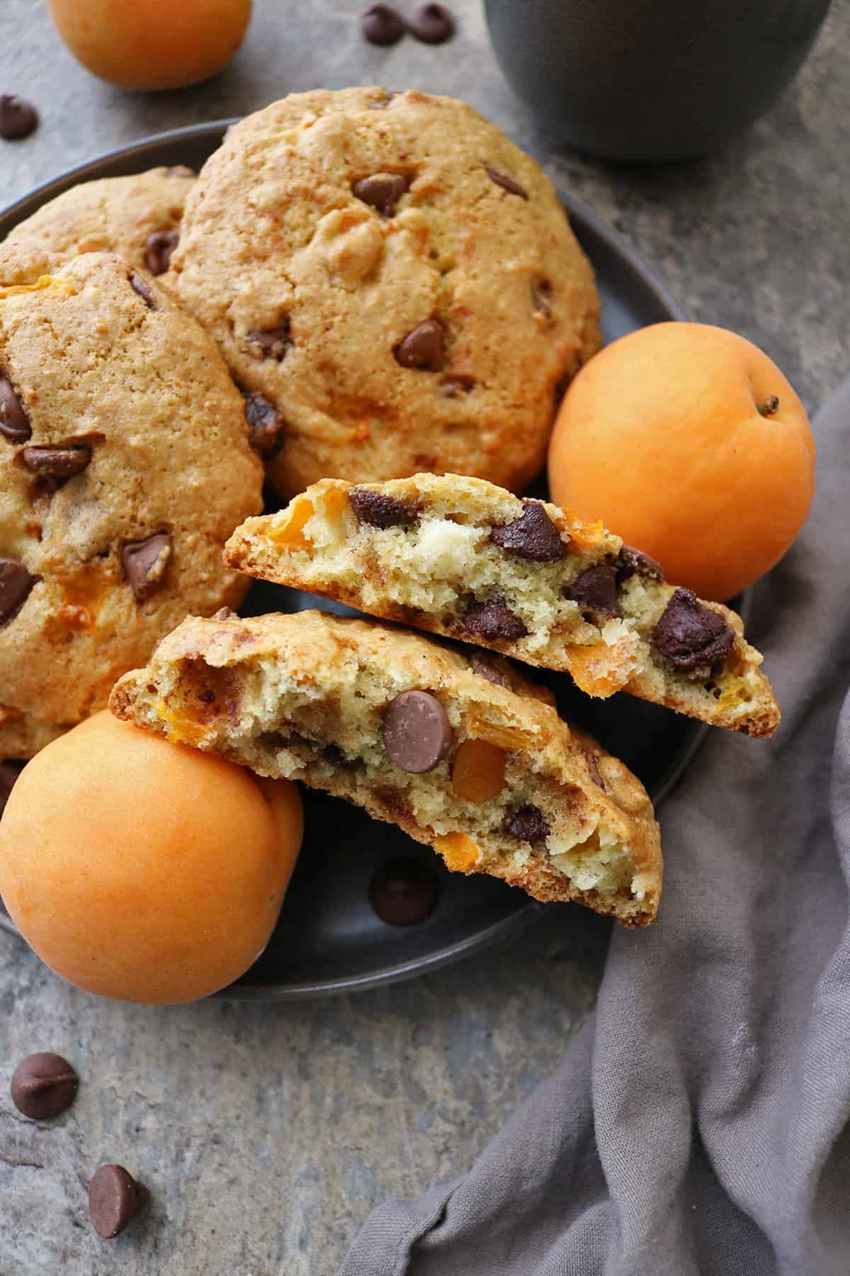 You need these chocolate apricot muffin tops for your next weekend brunch party!