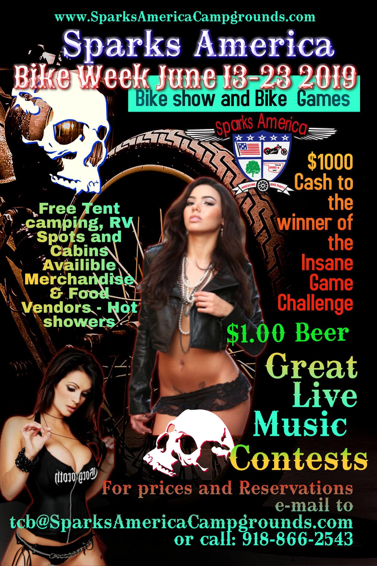 Sparks America Bike Week LLC Go Camping America