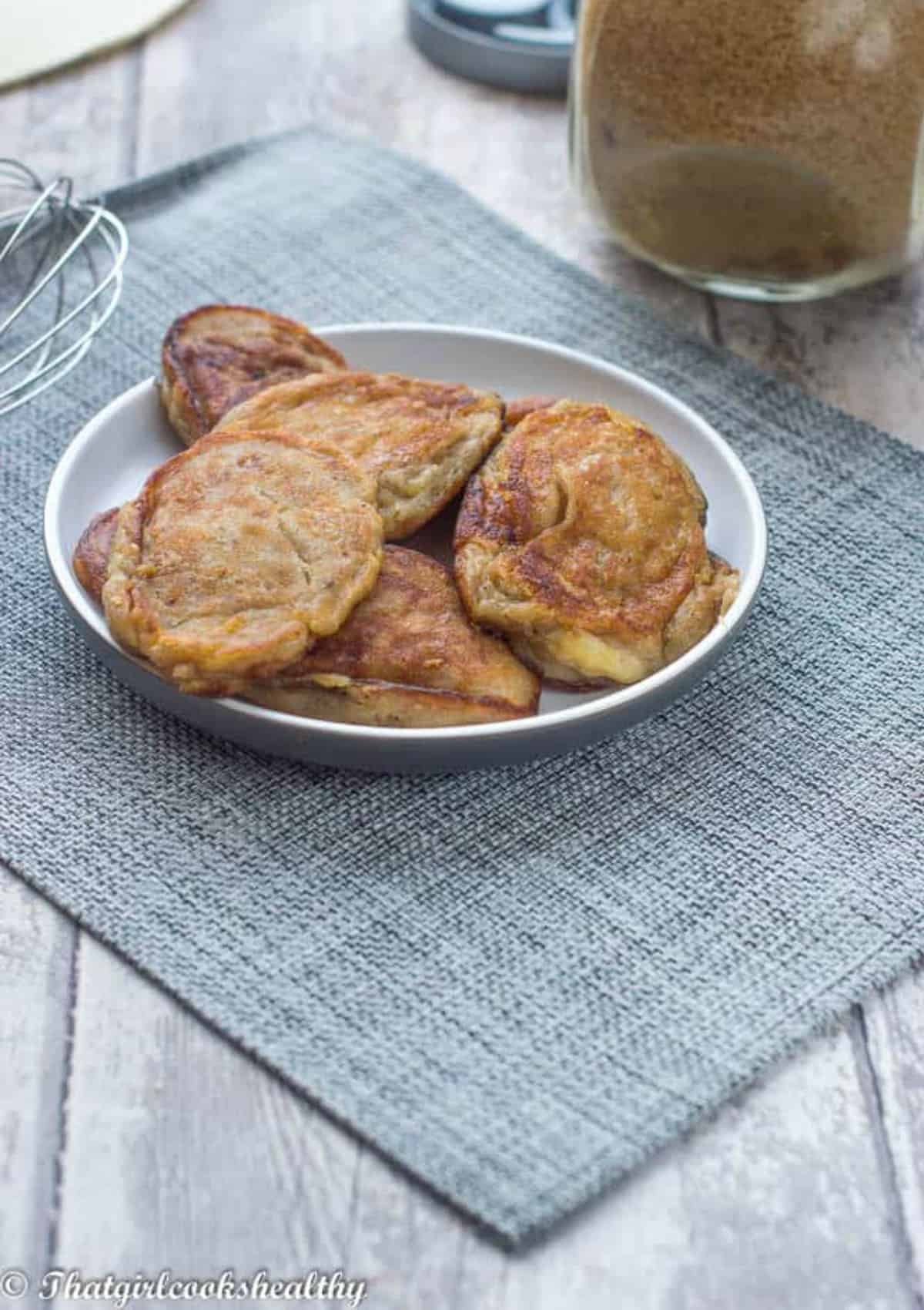 Jamaican Banana Fritters (Gluten Free + Vegan) - That Girl ...