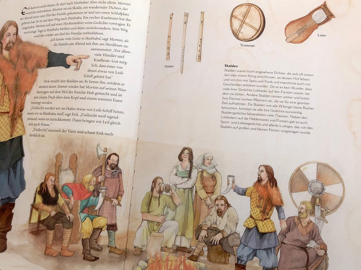 Kinderbücher für die Skandinavienreise - Buchtipp - Wikinger (innen)