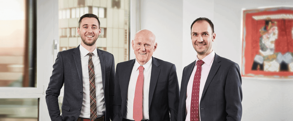 Unternehmensführung Verrechnungsstelle Dr. Meindl u. Partner Lukas Meindl, Dr. Rudolph Meindl, Joachim Zieher