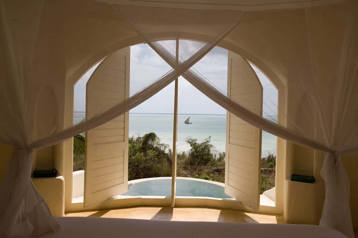 Kilindi Bedroom Window View