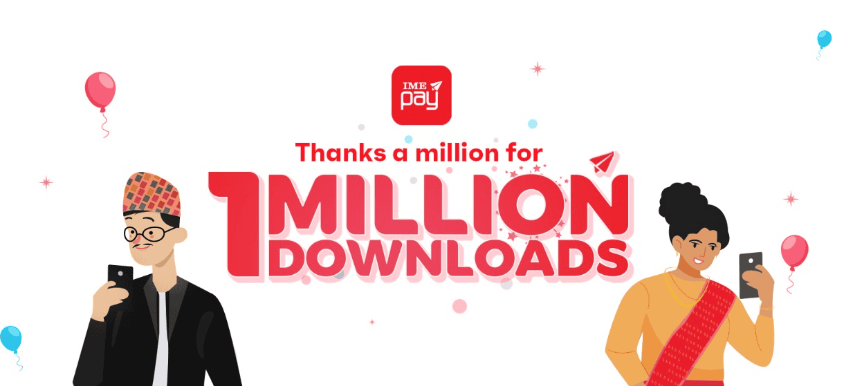 IME Pay Celebrates 1 Million Downloads