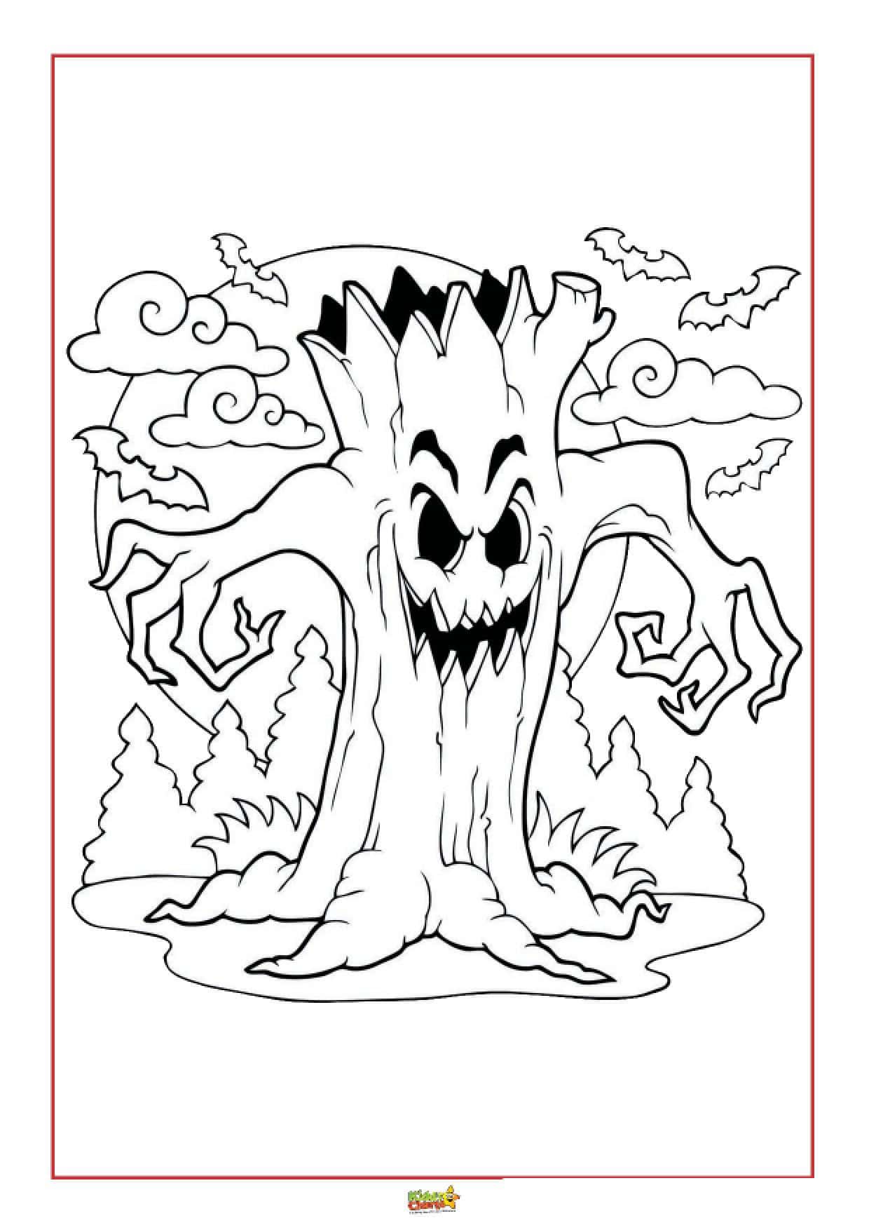 Halloween Colouring