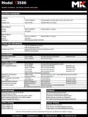 MK Test Systems T3500 Specification (High Voltage Wire Harness Test System) product data sheet