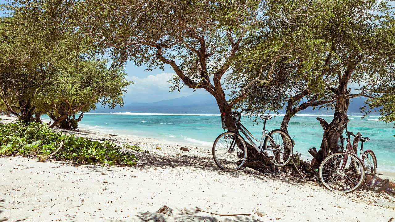Aufjedenfall die beste möglichkeit die Inseln zu erkunden in die Tasche zu greifen- auf dem Fahrrad Aufjedenfall die beste möglichkeit die Inseln zu erkunden in die Tasche zu greifen- auf dem Fahrrad