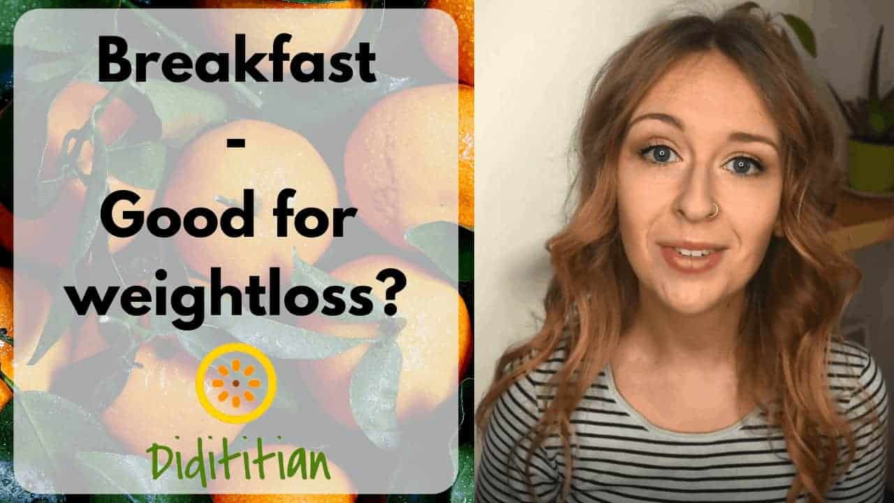 How Important Is Breakfast Will It Help You Lose Or Gain Weight Didititian