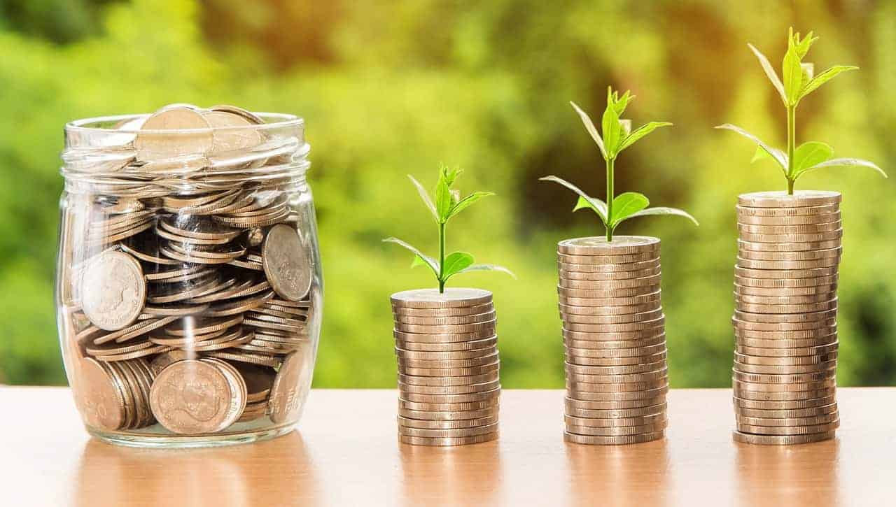 How to save money coins in a jar.