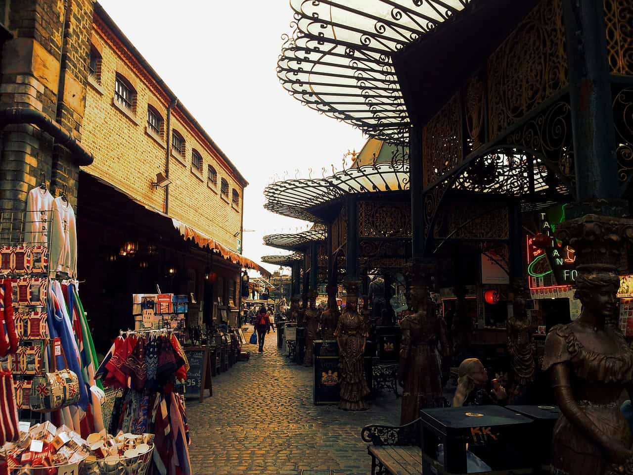 Das Stadtviertel Camden- Shoppen in London