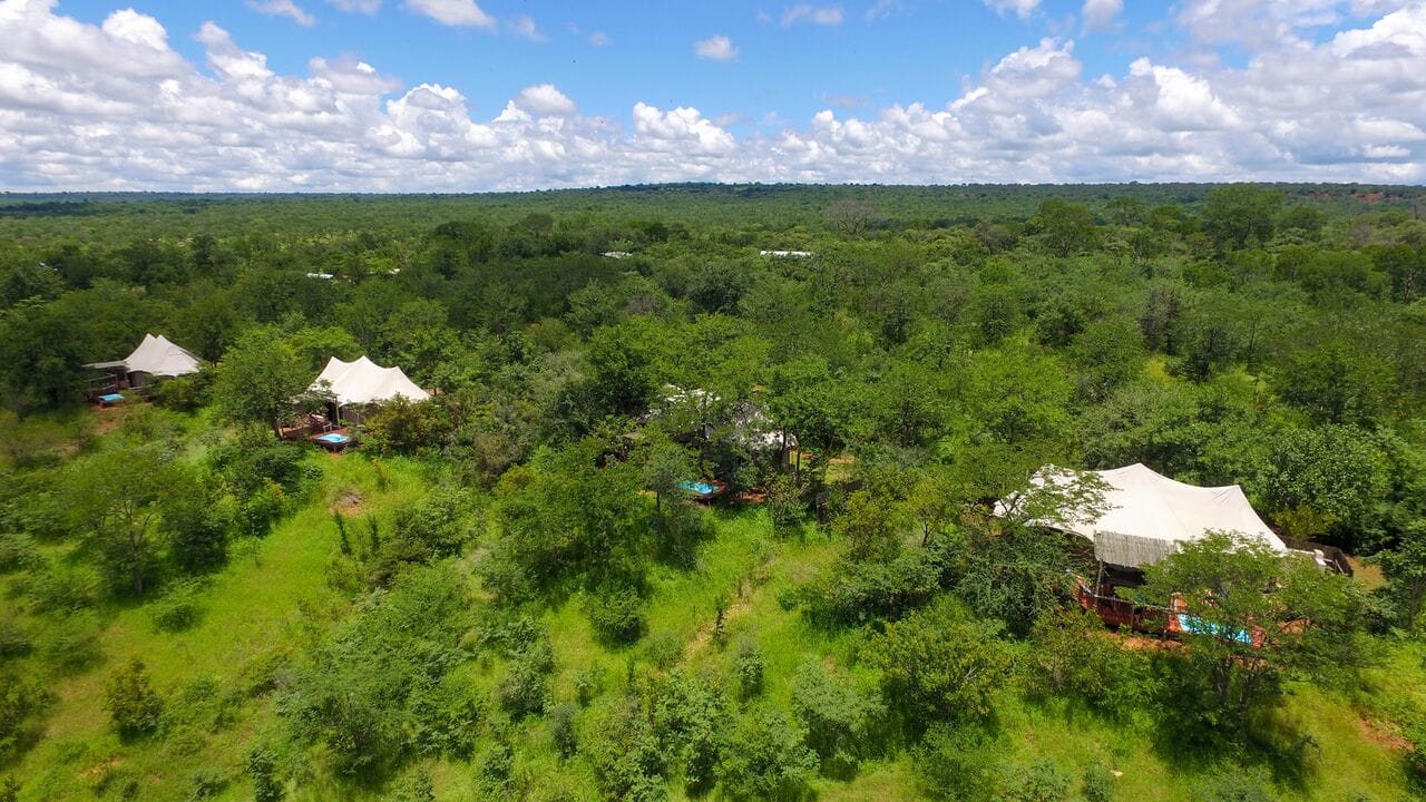 The Elephant Camp Overview 1