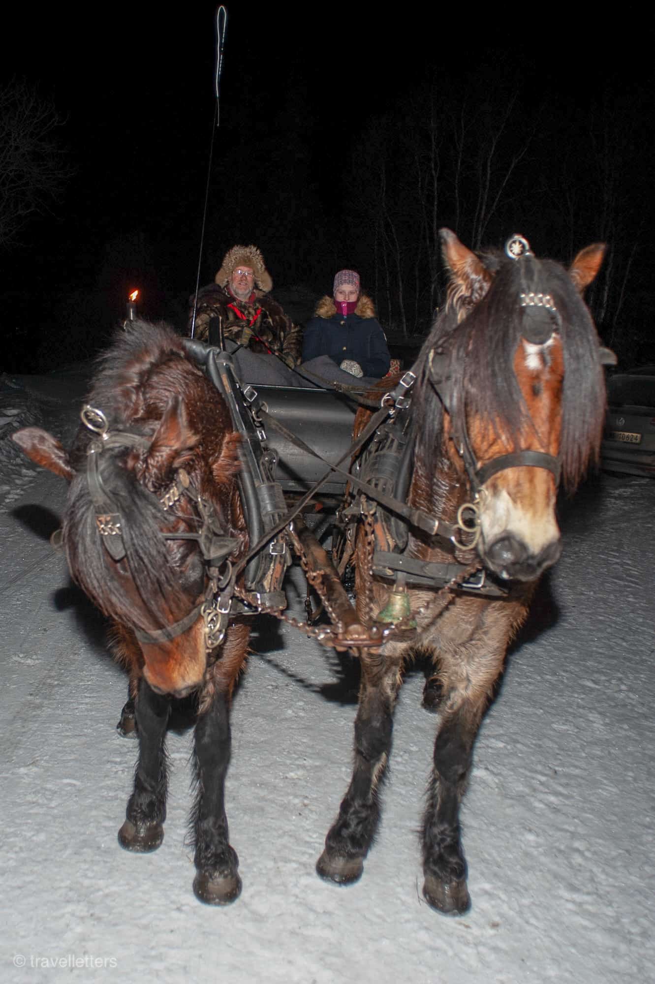 Kanefart på kvelden med Torgeir fra Fjellrittet på Beitostølen Kanefart, Beitostølen, Valdres, 5 ting å gjøre på Beitostølen på vinteren uten ski på beina, reise til Beitostølen