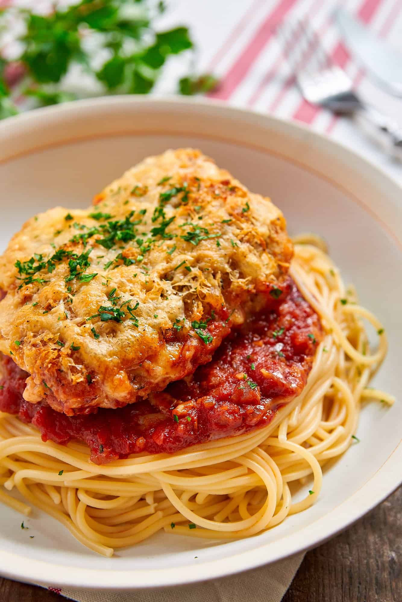 Best Chicken Parmesan Baked Chicken Parmigiana Recipe