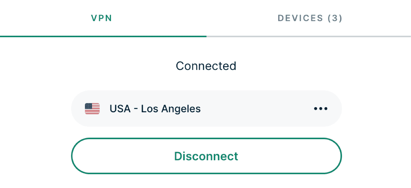 Por padrão, a ExpressVPN sugerirá o local que fornece a melhor experiência para você, chamado Smart Location.